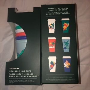Brand New Pack of Starbucks 2020 Reusable Hot Cups